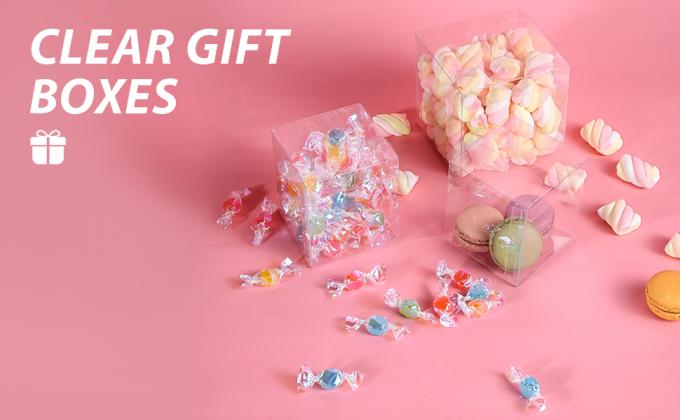 Contenitori di regalo di favore, vassoio, contenitori inscatolati, barattolo, bottiglia, silos di immagazzinamento quadrati, nozze, partito, regalo di compleanno 6