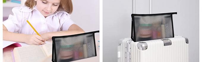 Borse cosmetiche di trucco, sacchetto dell'articolo da toeletta, pacchetto di viaggio, organizzatore olografico, articoli da toeletta Kit Zippered Pouch 1