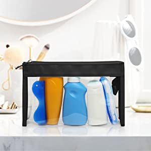 Borse cosmetiche di trucco, sacchetto dell'articolo da toeletta, pacchetto di viaggio, organizzatore olografico, articoli da toeletta Kit Zippered Pouch 3