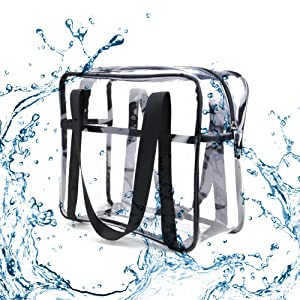 L'organizzatore cosmetico dell'articolo da toeletta, la capacità impermeabile e grande, Tote Bag muoventesi, chiusura lampo underbed di stoccaggio porta la borsa 1