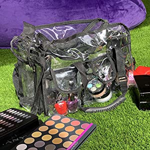 L'organizzatore cosmetico dell'articolo da toeletta, la capacità impermeabile e grande, Tote Bag muoventesi, chiusura lampo underbed di stoccaggio porta la borsa 11