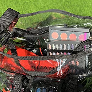 L'organizzatore cosmetico dell'articolo da toeletta, la capacità impermeabile e grande, Tote Bag muoventesi, chiusura lampo underbed di stoccaggio porta la borsa 13