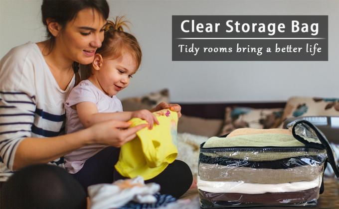 L'organizzatore cosmetico dell'articolo da toeletta, la capacità impermeabile e grande, Tote Bag muoventesi, chiusura lampo underbed di stoccaggio porta la borsa 26