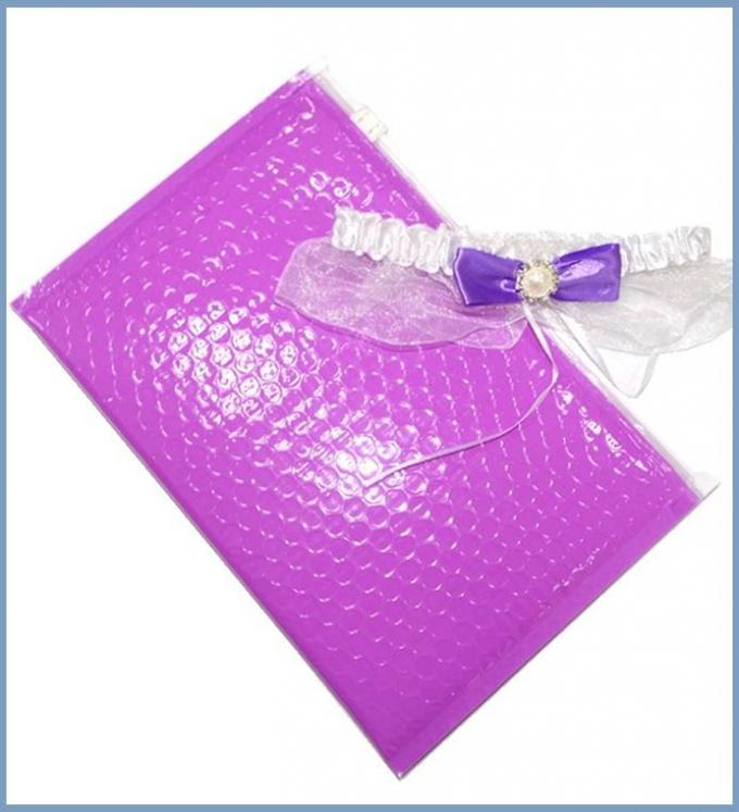 Matte Glossy Holographic Zip lockk Bags metallico riutilizzabile, chiusura lampo d'imballaggio cosmetica richiudibile del cursore del sacchetto della bolla 2