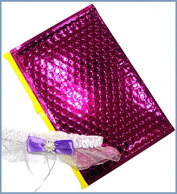 Matte Glossy Holographic Zip lockk Bags metallico riutilizzabile, chiusura lampo d'imballaggio cosmetica richiudibile del cursore del sacchetto della bolla 3