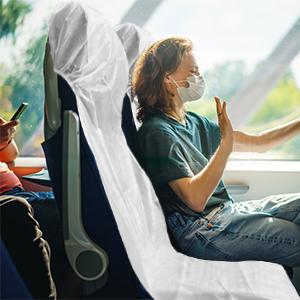 Tessuto eliminabile, non tessuto, protettori della copertura, accessori copertura decorativa interna, aeroplano, treno, bus delle automobili 2