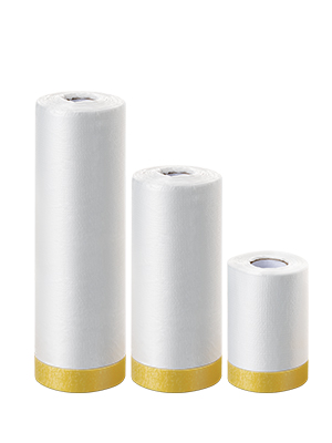 Insieme di mascheramento del film del rotolo automobilistico, corredo di verniciatura del vassoio, copertura preregistrata e di rivestimento, copertura di protezione della mobilia dell'automobile 6