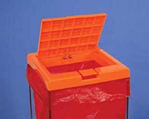 Disposizione sicura, rischio biologico che identifica, borsa autoclavabile, polipropilene, sacco trasparente eliminabile e chiaro di disposizione 2