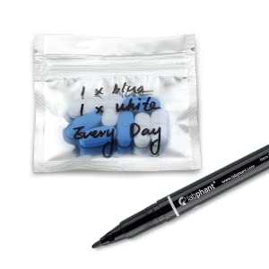 Le borse della medicina, le borse accessorie a chiusura lampo, la pillola Baggies, completa l'organizzatore, il sacchetto del farmaco, stoccaggio della vitamina 13