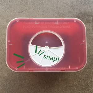 Sanità, gallone, quarto, contenitore tagliente di litro, contenitore di smaltimento dei rifiuti di rischio biologico, contenitore di disposizione dell'ago 3