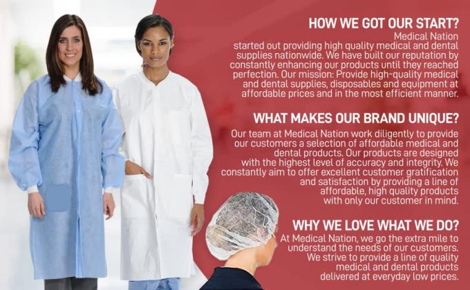 Coperture elastiche del cappuccio, cappucci capi chirurgici eliminabili medici, cappuccio Bouffant non tessuto della calca, CAPPUCCIO dell'INFERMIERE della retina 12