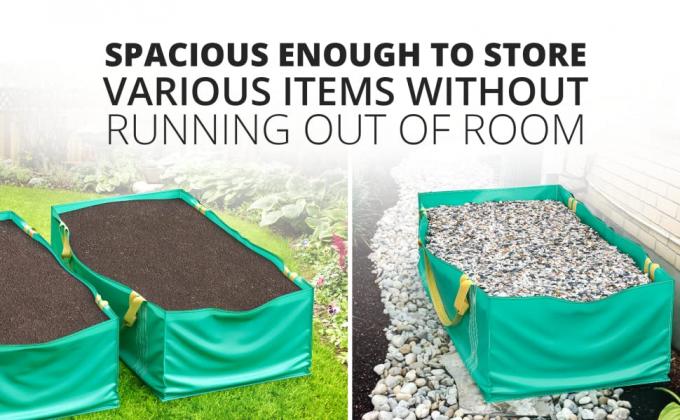 grandi borse pieghevoli e riutilizzabili delle borse di salto, della borsa del bidone della spazzatura, della costruzione dello spreco, riutilizzabile multiplo, strappo resistente 8