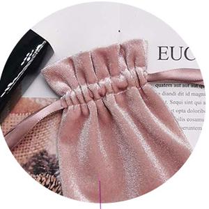 Borse del regalo del velluto, sacchetti del cordone del velluto, braccialetti, collane, orologi, anelli, imballaggio dei gioielli 8