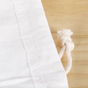 Sacchetti di cotone con coulisse, sacchetti di mussola di cotone, sacchetto di cotone, sacchetti riutilizzabili, sacchetto di gioielli, sacchetti regalo 4