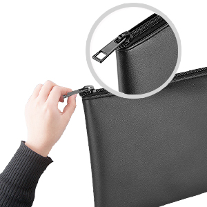 Borsa in pelle PU, custodia in lino, custodia in iuta, custodia in garza, custodia in microfibra, custodia in nylon, custodia in tela 7