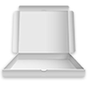 Il contenitore di carta su ordinazione dell'imballaggio della pizza ondulato con la dimensione differente, ricicla la scatola di pranzo semplice di carta del pacchetto della pizza 4