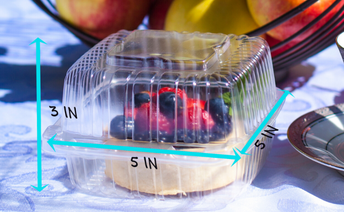 Il pacchetto pieghevole dell'insalata della bolla provvisto di cardini copertura superiore, contenitore della preparazione del pasto del compartimento ermetico porta via la scatola di pranzo 11