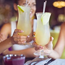 Le cannucce di PLA, le paglie giganti di CPLA, avvolte individualmente, pianta hanno basato le paglie flessibili concimabili, cocktail 17