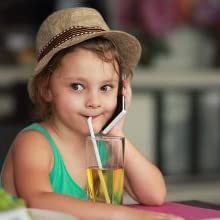 Le cannucce di PLA, le paglie giganti di CPLA, avvolte individualmente, pianta hanno basato le paglie flessibili concimabili, cocktail 18