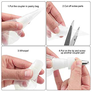 Le borse biodegradabili della conduttura della pasticceria, agglutinano decorando le borse, i corredi iniziali bollenti di Candy dei biscotti, borse di congelamento 2