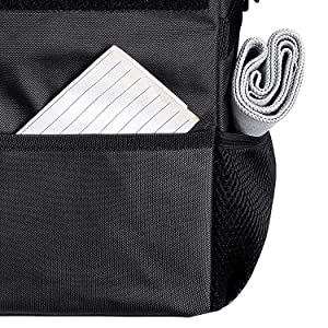 I rifiuti dell'automobile insaccano l'organizzatore Bag Cooler, il bidone della spazzatura dell'automobile, le tasche di stoccaggio, recipiente portatile pieghevole di sedile posteriore dell'automobile 8