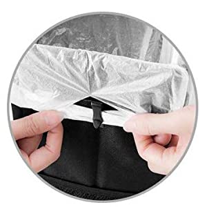 I rifiuti dell'automobile insaccano l'organizzatore Bag Cooler, il bidone della spazzatura dell'automobile, le tasche di stoccaggio, recipiente portatile pieghevole di sedile posteriore dell'automobile 10