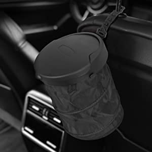 La borsa d'attaccatura dei rifiuti dell'automobile, stoccaggio intasca il bidone della spazzatura a perfetta tenuta dell'automobile di Collapsible Portable Waterproof dell'organizzatore 15