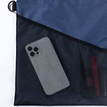 La borsa d'attaccatura dei rifiuti dell'automobile, stoccaggio intasca il bidone della spazzatura a perfetta tenuta dell'automobile di Collapsible Portable Waterproof dell'organizzatore 20