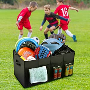 L'organizzatore For SUV, la grande capacità estensibile, organizzatore robusto del tronco di automobile di stoccaggio del tronco del carico, non slitta inferiore 14