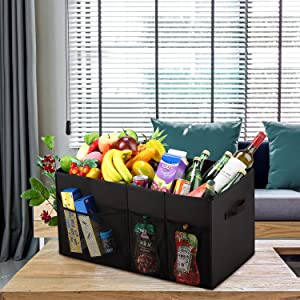 L'organizzatore For SUV, la grande capacità estensibile, organizzatore robusto del tronco di automobile di stoccaggio del tronco del carico, non slitta inferiore 15