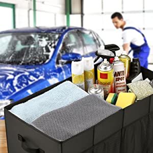 L'organizzatore For SUV, la grande capacità estensibile, organizzatore robusto del tronco di automobile di stoccaggio del tronco del carico, non slitta inferiore 19