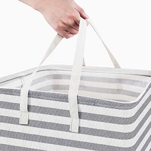 Panieri della lavanderia, canestro d'organizzazione, organizzatore For Toy Collection, canestro di stoccaggio di recipiente di stoccaggio della tela 15