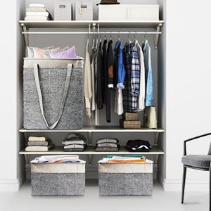 Panieri della lavanderia, canestro d'organizzazione, organizzatore For Toy Collection, canestro di stoccaggio di recipiente di stoccaggio della tela 23