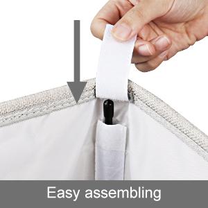 Panieri della lavanderia, canestro d'organizzazione, organizzatore For Toy Collection, canestro di stoccaggio di recipiente di stoccaggio della tela 25