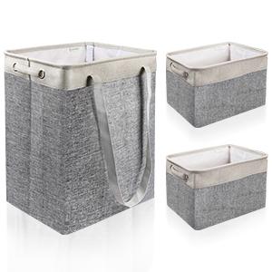 Panieri della lavanderia, canestro d'organizzazione, organizzatore For Toy Collection, canestro di stoccaggio di recipiente di stoccaggio della tela 27