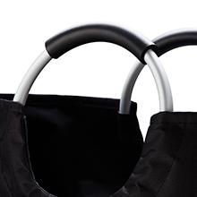 Lavare il migliore carretto di lavanderia sporco del canestro di lavanderia del paniere con la maniglia, stoccaggio facile pieghevole del canestro di lavanderia 2