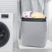 Cubo di stoccaggio, canestro d'angolo accatastabile dei canestri di lavanderia, grande organizzatore For Clothes Toys dei canestri di stoccaggio 6