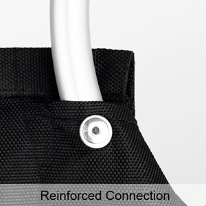 Canestri di lavanderia con Carry Handles facile, paniere, piegante lavando i recipienti, bagno della stanza di lavanderia della famiglia 2