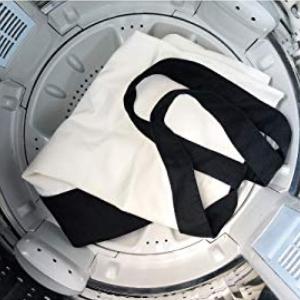 Chiusura superiore della chiusura lampo. ORGANICO, RIUTILIZZABILE, LAVABILE, sacchetti della spesa della TELA con le maniglie, totalizzatore della drogheria del panno 5