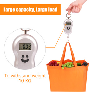 Il totalizzatore non tessuto della drogheria del tessuto, ha rinforzato acquisto resistente della maniglia il grande, borse riutilizzabili della scatola della cucina 6