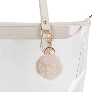 Chiara borsa dell'ologramma, grande per i giochi di sport, lavoro, viaggio di sicurezza, sedi dello stadio o concerto 6