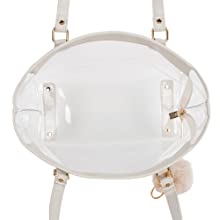 Chiara borsa dell'ologramma, grande per i giochi di sport, lavoro, viaggio di sicurezza, sedi dello stadio o concerto 10