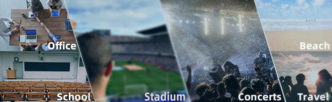 PVC, borsa del cursore e di nylon della chiusura dello stadio, chiara borsa di totalizzatore, borsa della borsa della spiaggia, viaggio & Tote Bags Zippered palestra 6