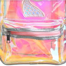 Borsa di School Daypack Travel Caming dello studente dello zaino per le ragazze delle donne, borse di cordone, arcobaleno multicolore 5