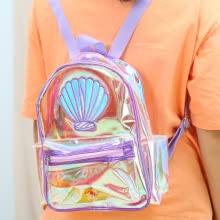 Borsa di School Daypack Travel Caming dello studente dello zaino per le ragazze delle donne, borse di cordone, arcobaleno multicolore 11