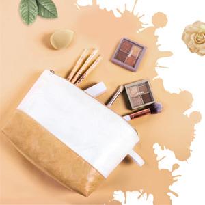 Borsa di Tyvek, borse di trucco, sacchetto cosmetico, accessori di viaggio, articolo da toeletta, compartimento multiplo di stoccaggio di trucco 2
