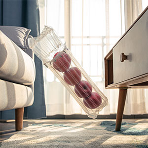 Le borse gonfiate del protettore della bottiglia di vino, collega il trasporto con un manicotto di vetro di viaggio, colonna riempita aria, l'attenuazione a perfetta tenuta 8