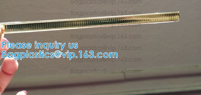 Foglio di alluminio Tin Tie Twist Tie Peel e caffè di sigillatura Tin Tie Plastic Tin Ties della borsa del bastone con 4 adesivi