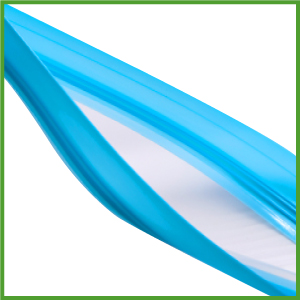 PEVA, silicone, borse risigillabili dell'alimento del congelatore di stoccaggio riutilizzabile, contenitore ermetico del pranzo della chiusura lampo della prova della perdita 11