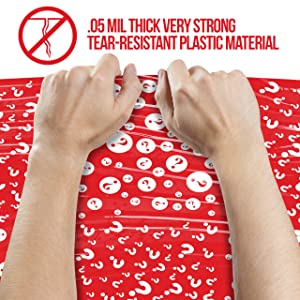 Borsa gigante della bici del regalo enorme, grande di supplemento surdimensionato e enorme resistente, sacchi attuali di spostamento di regalo di natale 5